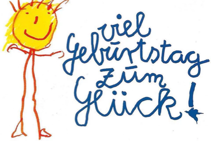 Glück 6 Geburtstag